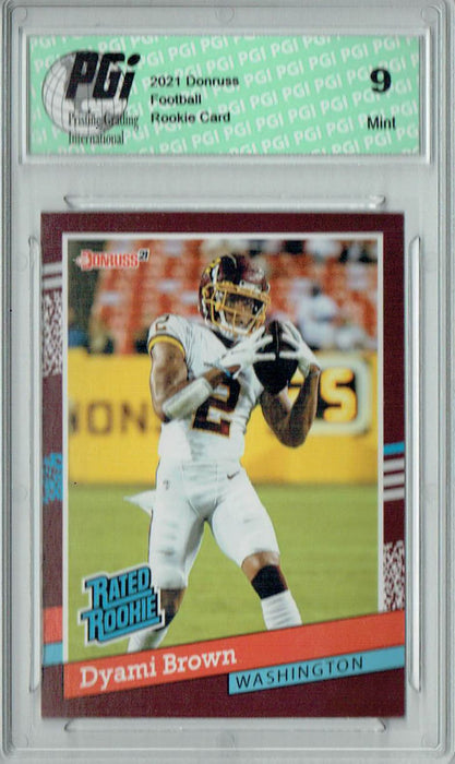PGI 9 Dyami Brown 2021 Panini Instant #BW24 1/2231 Rated Rookie Card