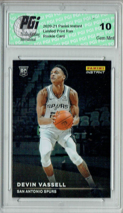 Devin Vassell 2020 Panini Instant #RS11 Spotlight 1/1397 Rookie Card PGI 10