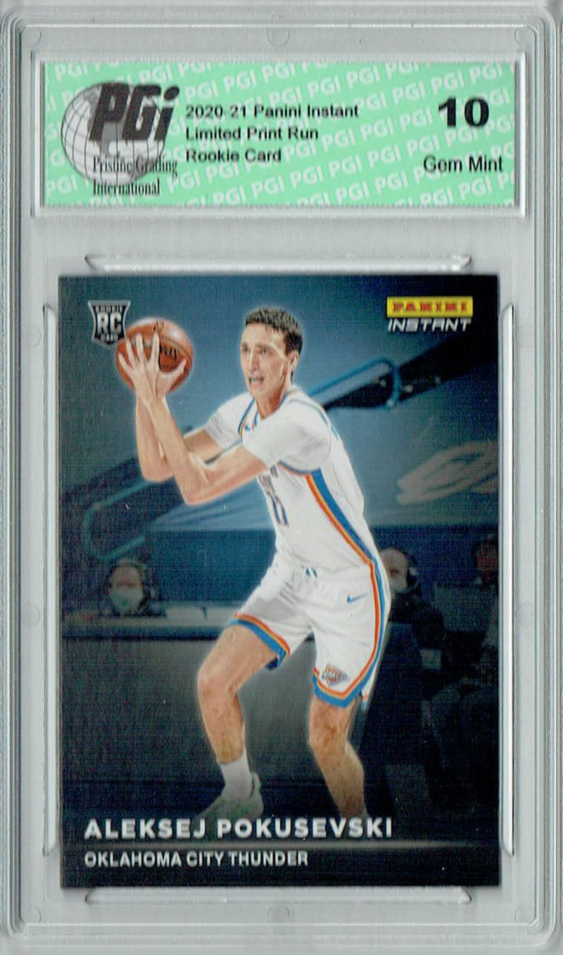 Aleksej Pokusevski 2020 Panini Instant #RS17 Spotlight 1/1397 Rookie Card PGI 10