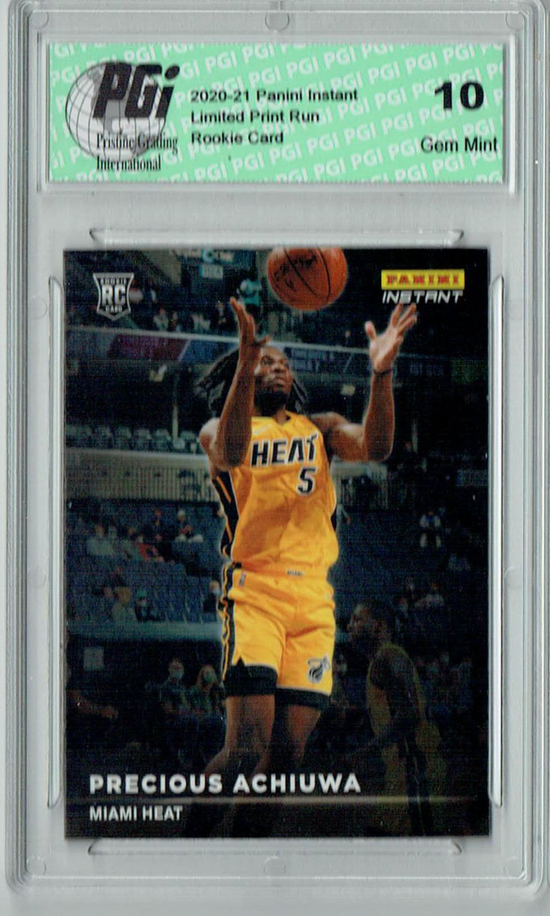 Precious Achiuwa 2020 Panini Instant #RS20 Spotlight 1/1397 Rookie Card PGI 10