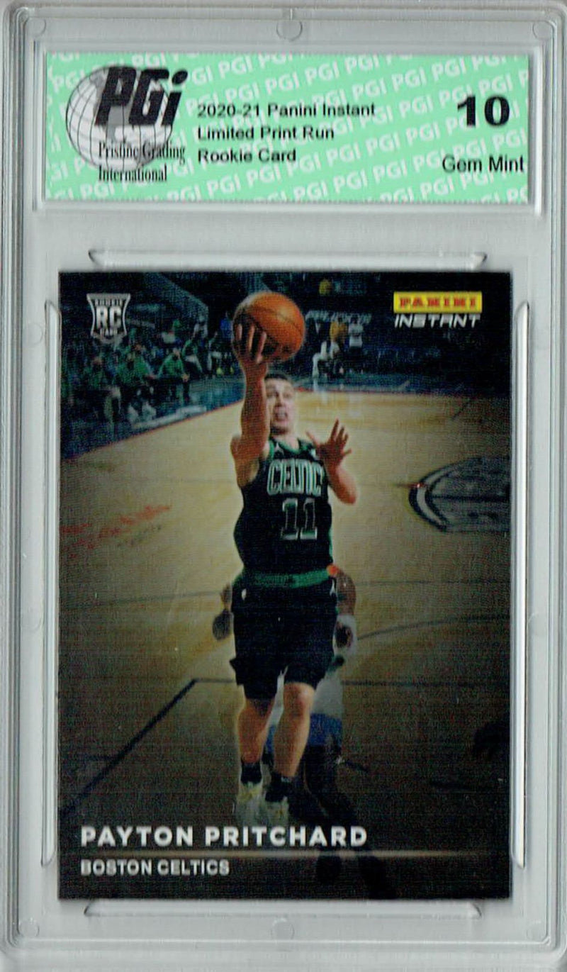 Payton Pritchard 2020 Panini Instant #RS25 Spotlight 1/1397 Rookie Card PGI 10