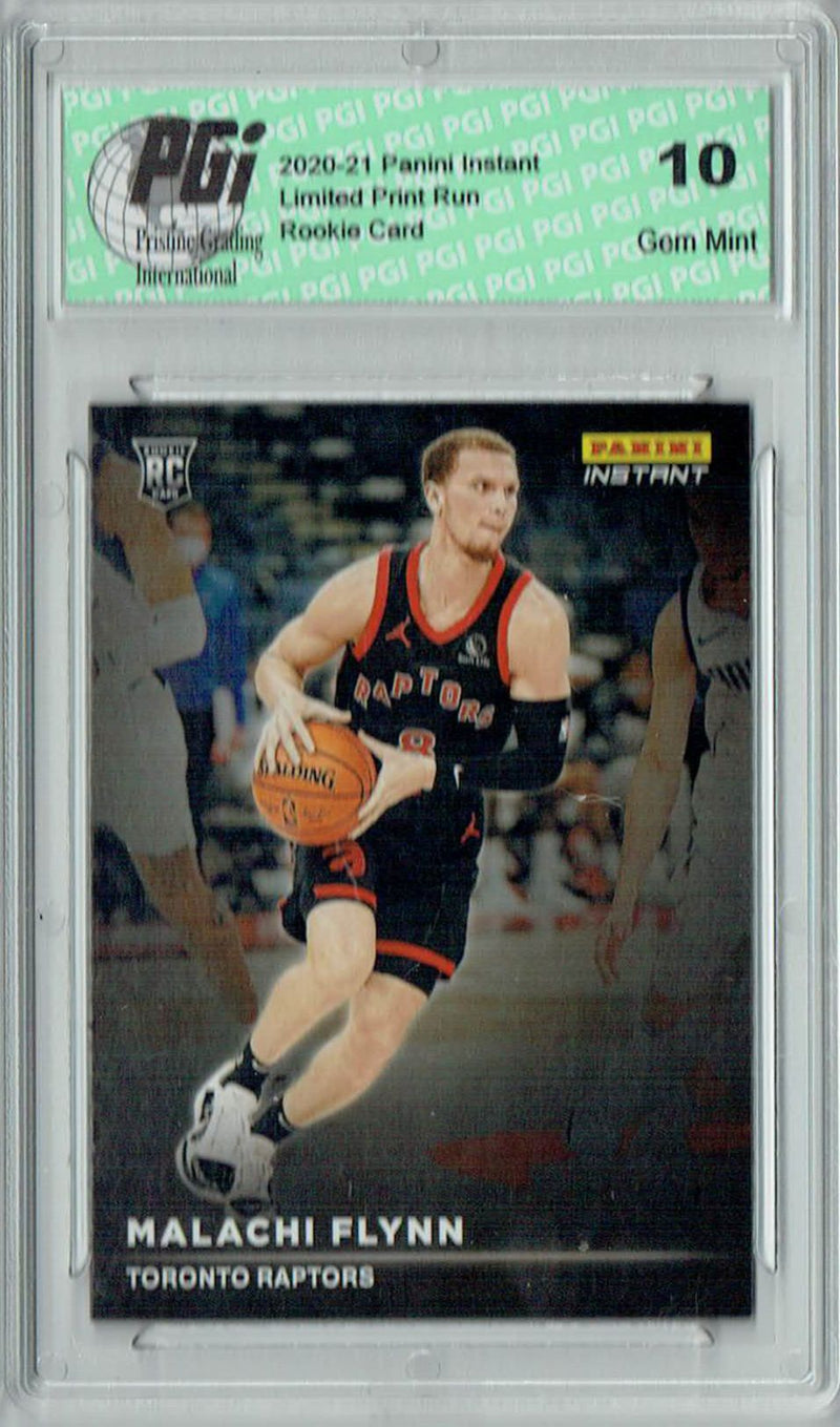 Malachi Flynn 2020 Panini Instant #RS28 Spotlight 1/1397 Rookie Card PGI 10