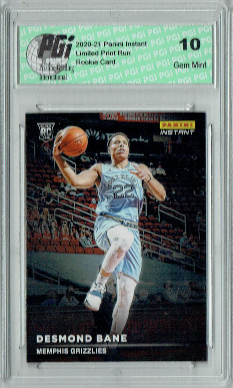 Desmond Bane 2020 Panini Instant #RS29 Spotlight 1/1397 Rookie Card PGI 10