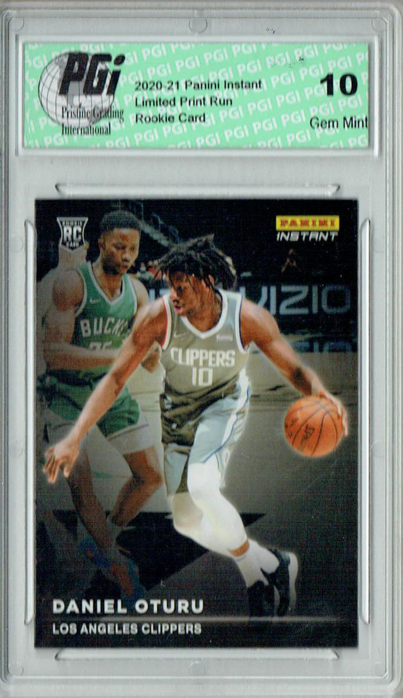 Daniel Oturu 2020 Panini Instant #RS31 Spotlight 1/1397 Rookie Card PGI 10