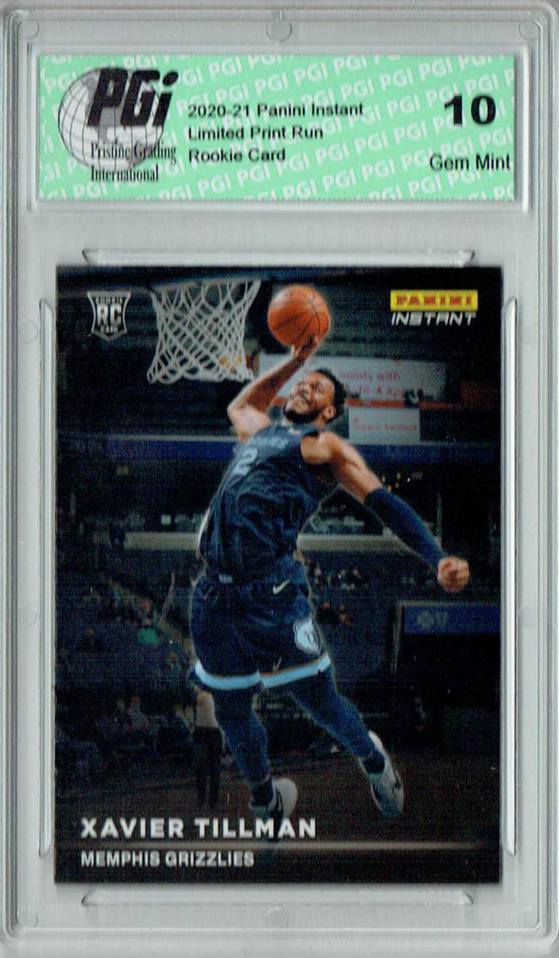 Xavier Tillman 2020 Panini Instant #RS35 Spotlight 1/1397 Rookie Card PGI 10