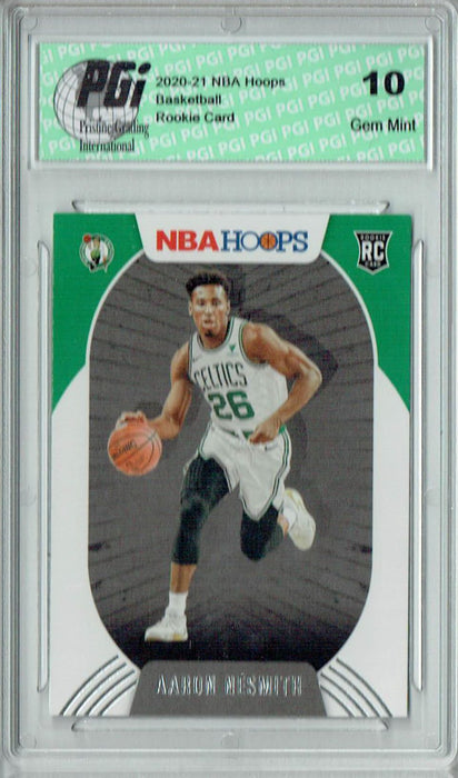 Aaron Nesmith 2020 NBA Hoops #202 Gem Mint Rookie Card PGI 10