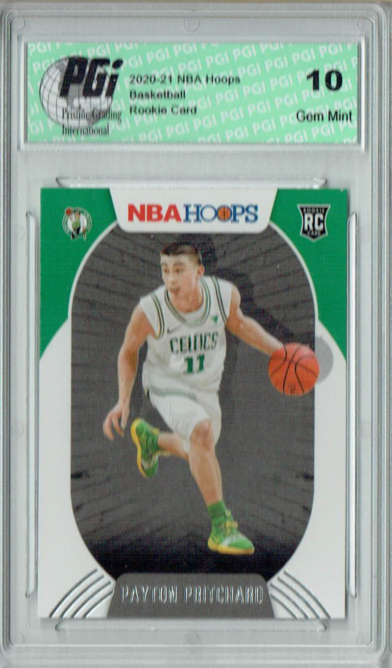 Payton Pritchard 2020 NBA Hoops #204 Gem Mint Rookie Card PGI 10