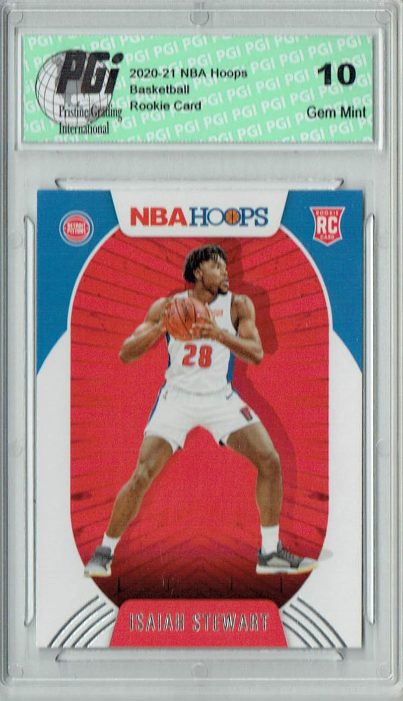 Isaiah Stewart 2020 NBA Hoops #233 Gem Mint Rookie Card PGI 10