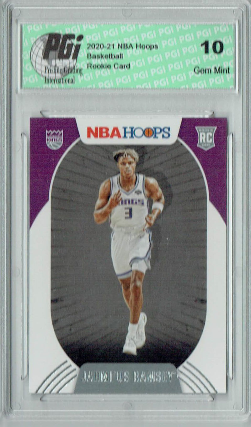 Jahmi'Us Ramsey 2020 NBA Hoops #236 Gem Mint Rookie Card PGI 10