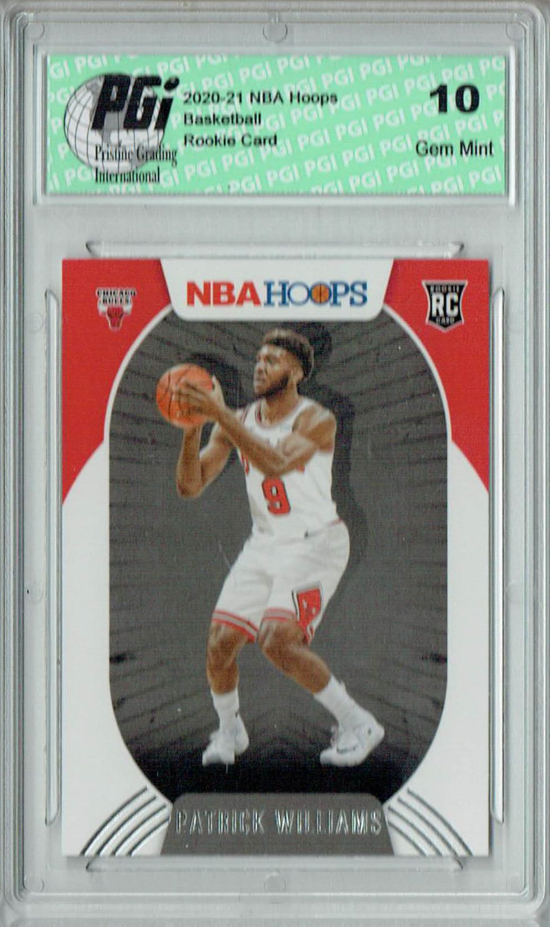 Patrick Williams 2020 NBA Hoops #228 Gem Mint Rookie Card PGI 10