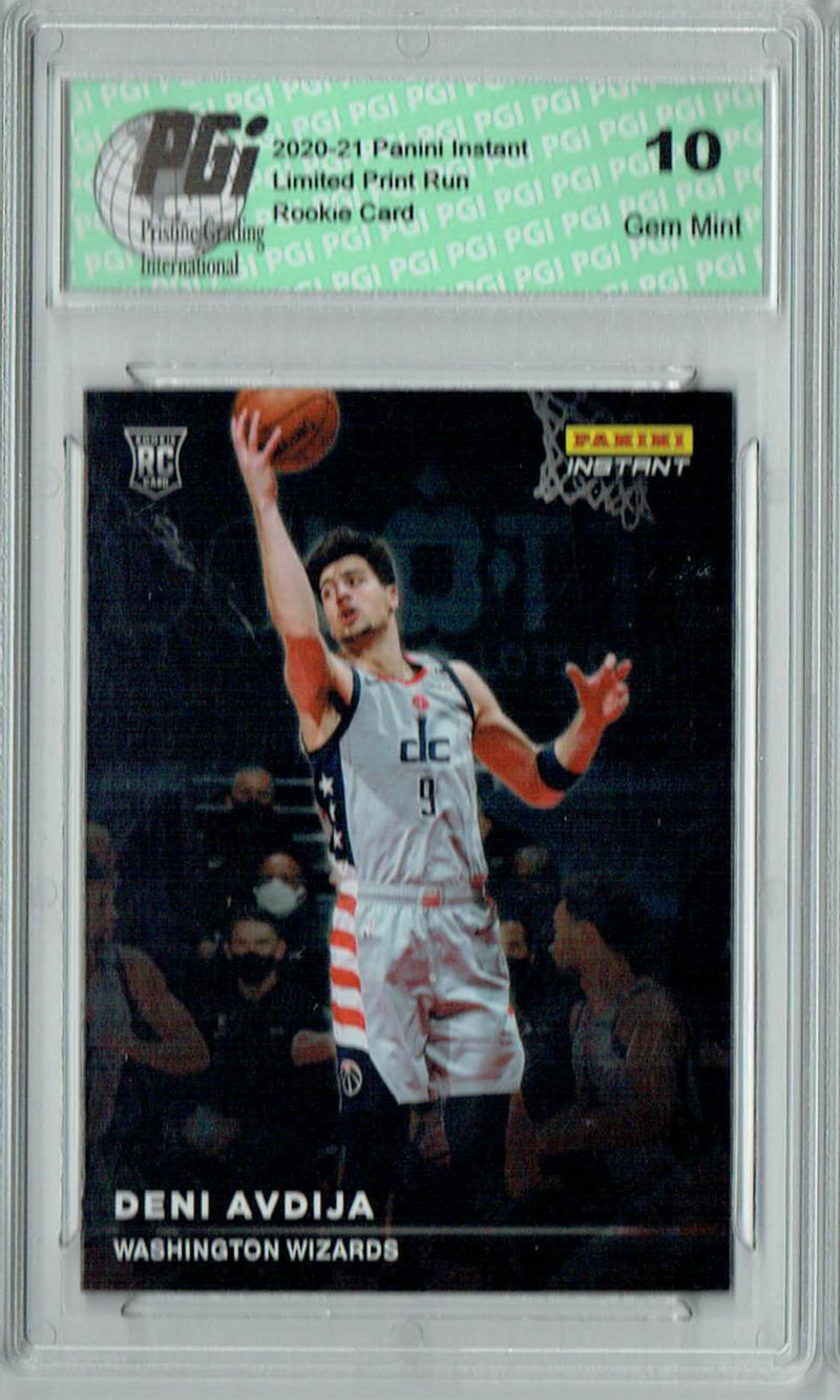 Deni Avidja 2020 Panini Instant #RS9 Spotlight 1/1397 Rookie Card PGI 10