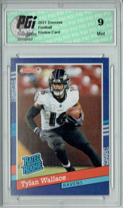 PGI 9 Tylan Wallace 2021 Panini Instant #BW32 1/2231 Rated Rookie Card