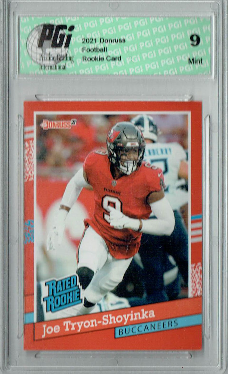 PGI 9 Joe Tryon-Shoyinka 2021 Panini Instant #BW40 1/2231 Rated Rookie Card