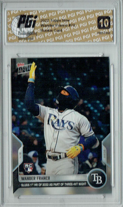 Wander Franco 2022 Topps Now #70 PRISTINE Rookie Card PGI 10