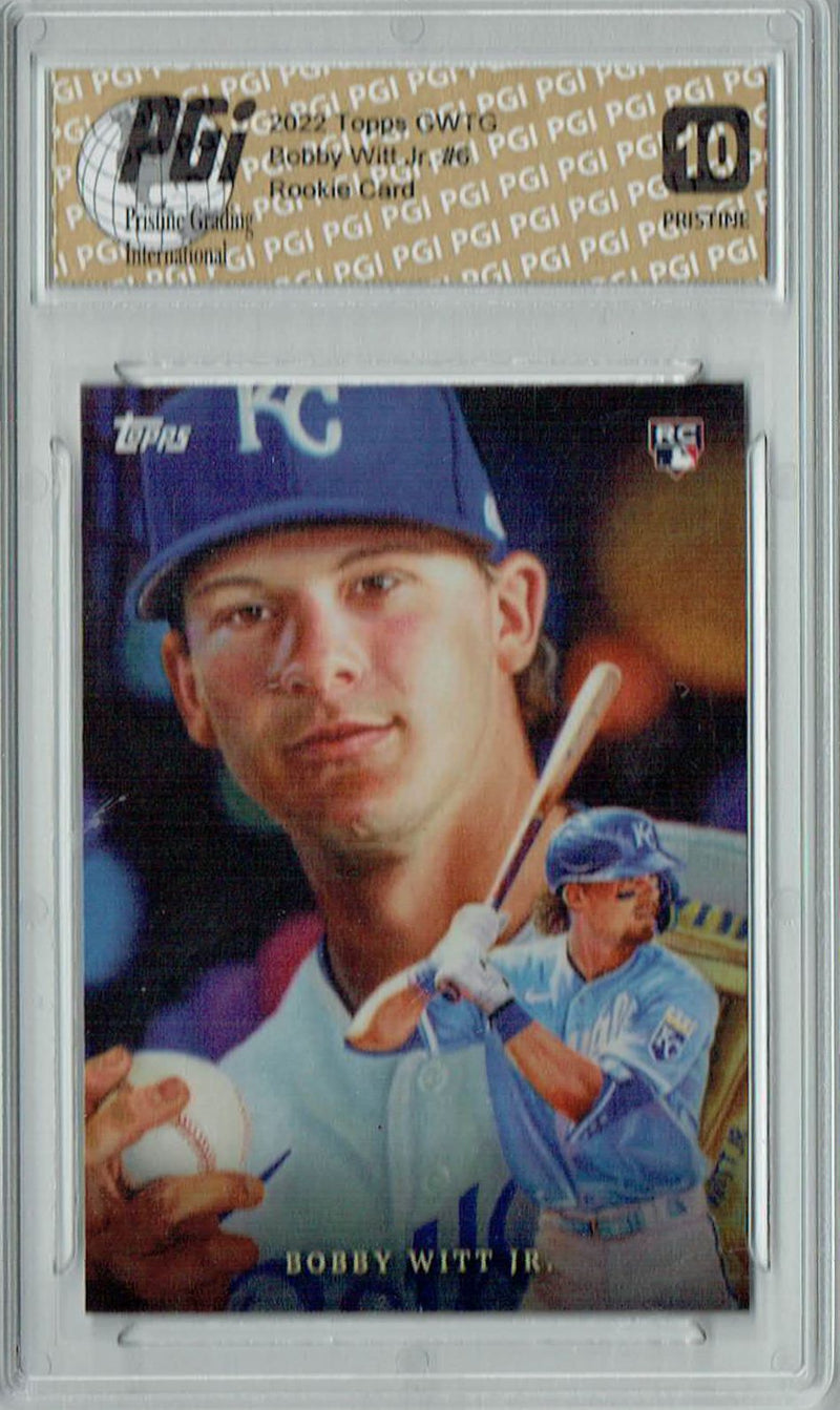 Bobby Witt Jr. 2022 Topps Game Within The Game #6 PRISTINE Rookie Card PGI 10