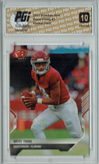 Bryce Young 2021 Bowman Next #3 PRISTINE Rookie Card PGI 10