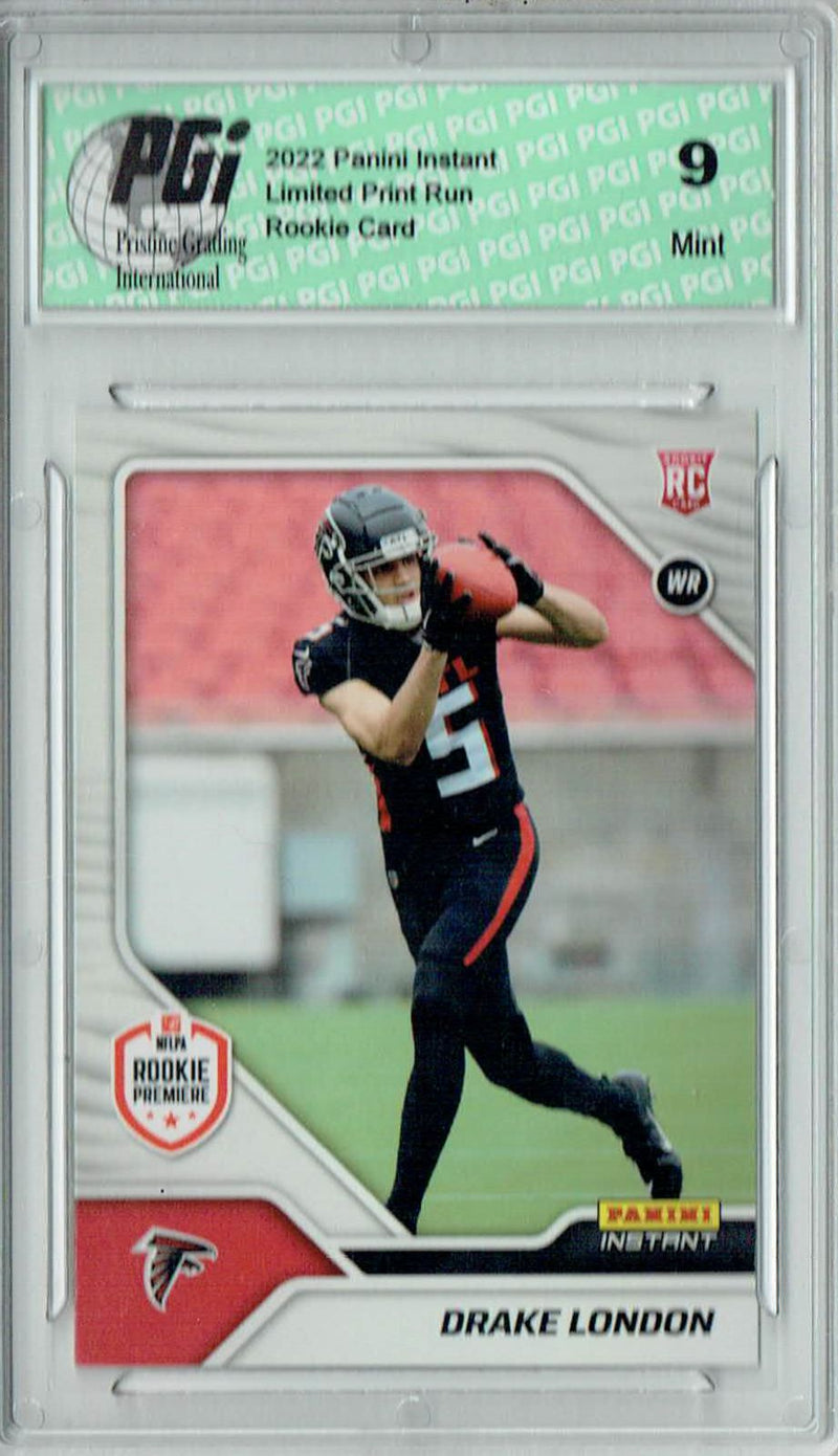PGI 9 Drake London 2022 Panini Instant #FL4 First Look 1/915 Rookie Card