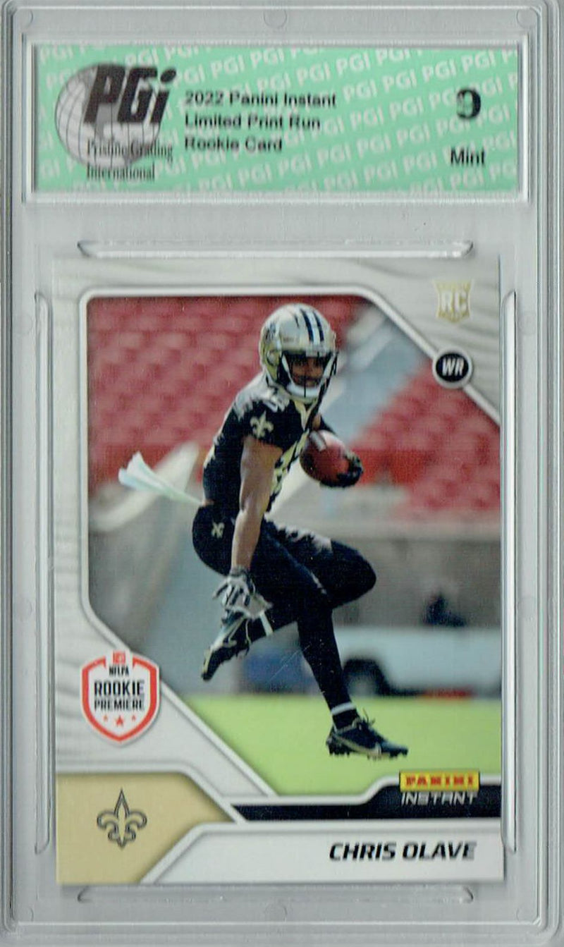 PGI 9 Chris Olave 2022 Panini Instant #FL6 First Look 1/934 Rookie Card