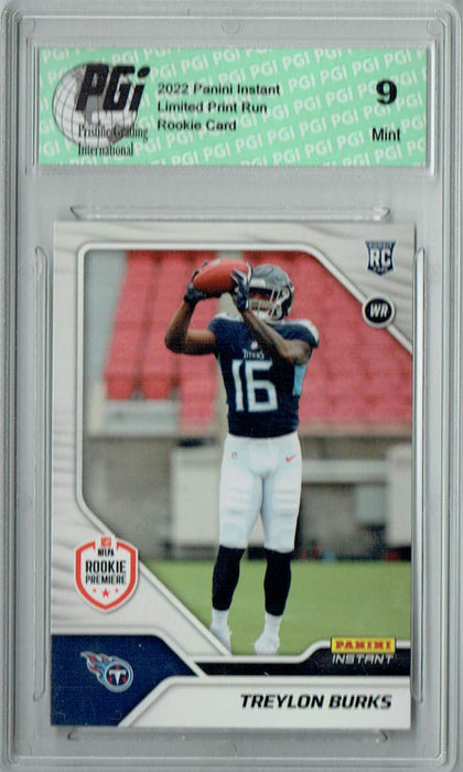PGI 9 Treylon Burks  2022 Panini Instant #FL10  First Look 1/884  Rookie Card