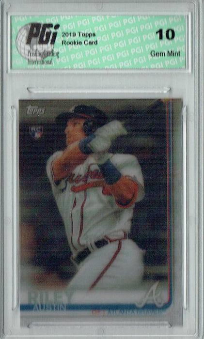 Austin Riley 2019 Topps 3D #US100 Only 540 Made! Rookie Card PGI 10