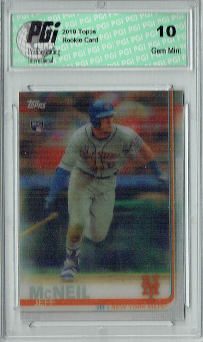 Jeff McNeil  2019 Topps 3D #281 Only 540 Made! Rookie Card PGI 10