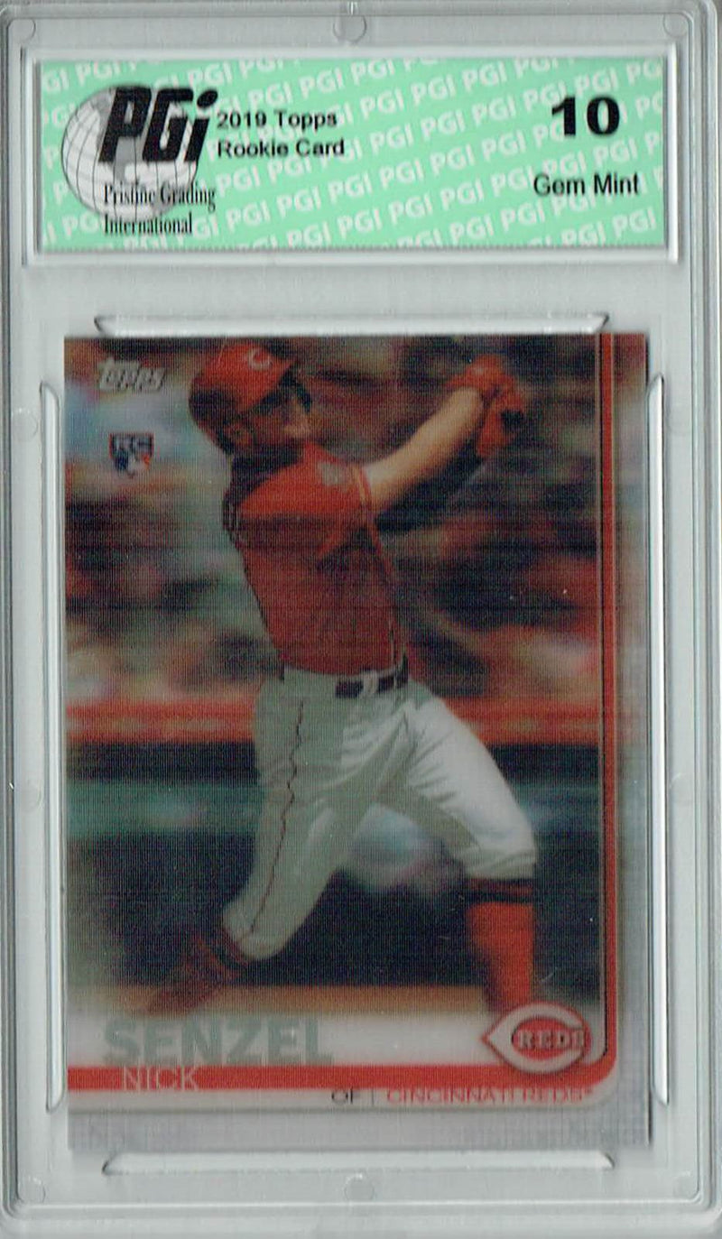 Nick Senzel 2019 Topps 3D #US50 Only 540 Made! Rookie Card PGI 10