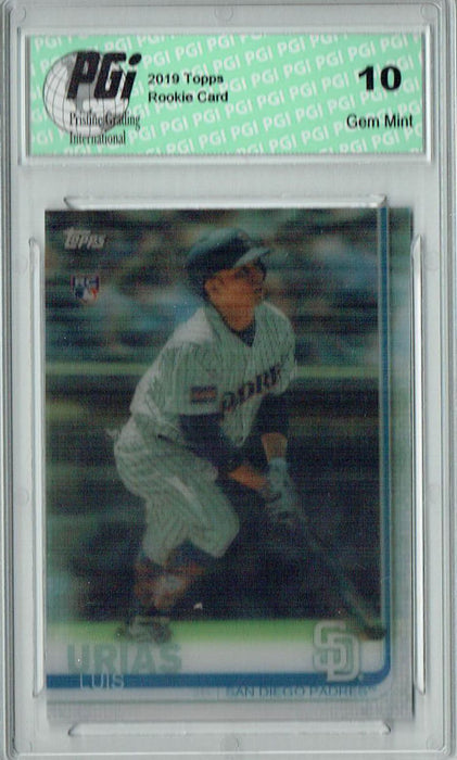 Luis Urias  2019 Topps 3D #192 Only 540 Made! Rookie Card PGI 10