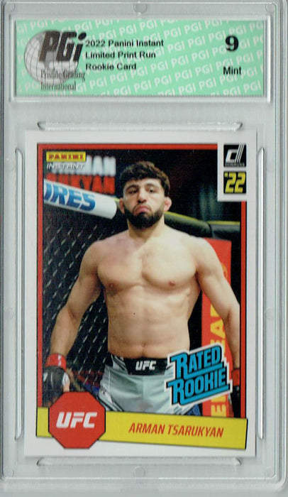 PGI 9 Arman Tsarukyan 2022 Panini Instant #RR7 UFC 1/492 Rated Rookie Card