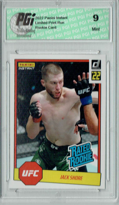 PGI 9 Jack Shore 2022 Panini Instant #RR17 UFC 1/492 Rated Rookie Card