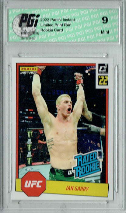 PGI 9 Ian Garry 2022 Panini Instant #RR15 UFC 1/492 Rated Rookie Card