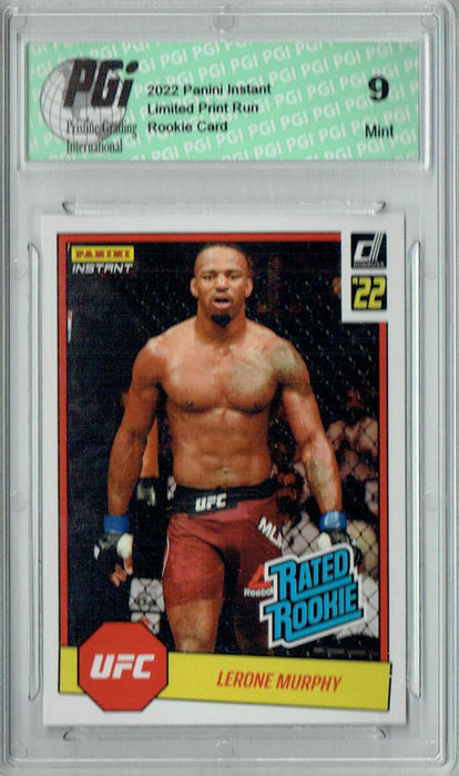 PGI 9 Lerone Murphy 2022 Panini Instant #RR20 UFC 1/492 Rated Rookie Card