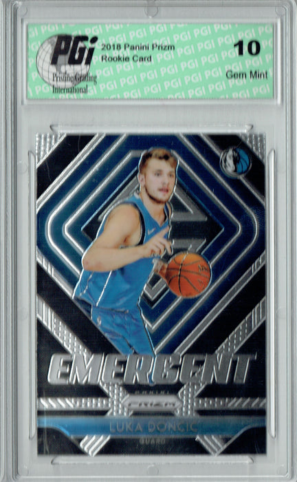 Luka Doncic 2018 Panini Prizm #3 Rookie Card PGI 10