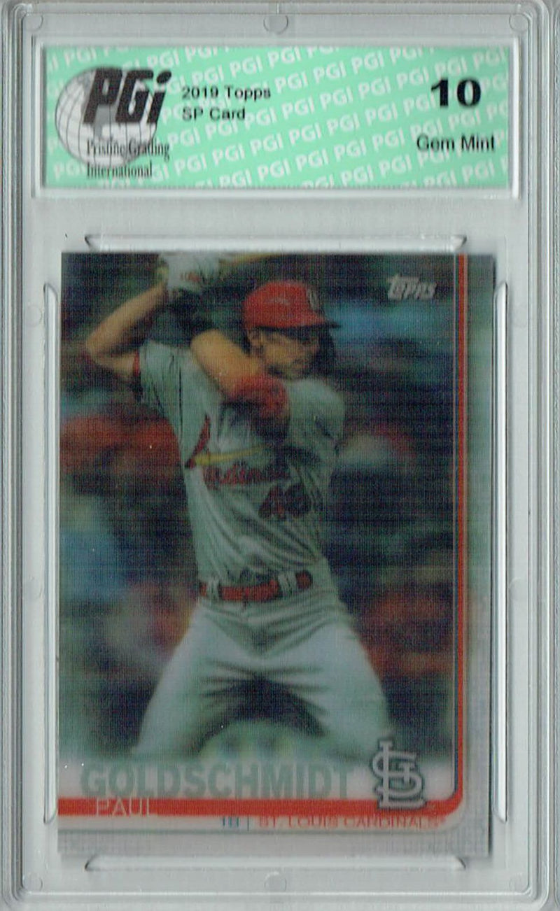 Paul Goldschmidt 2019 Topps 3D #US12 Only 540 Made Rare Trading Card PGI 10