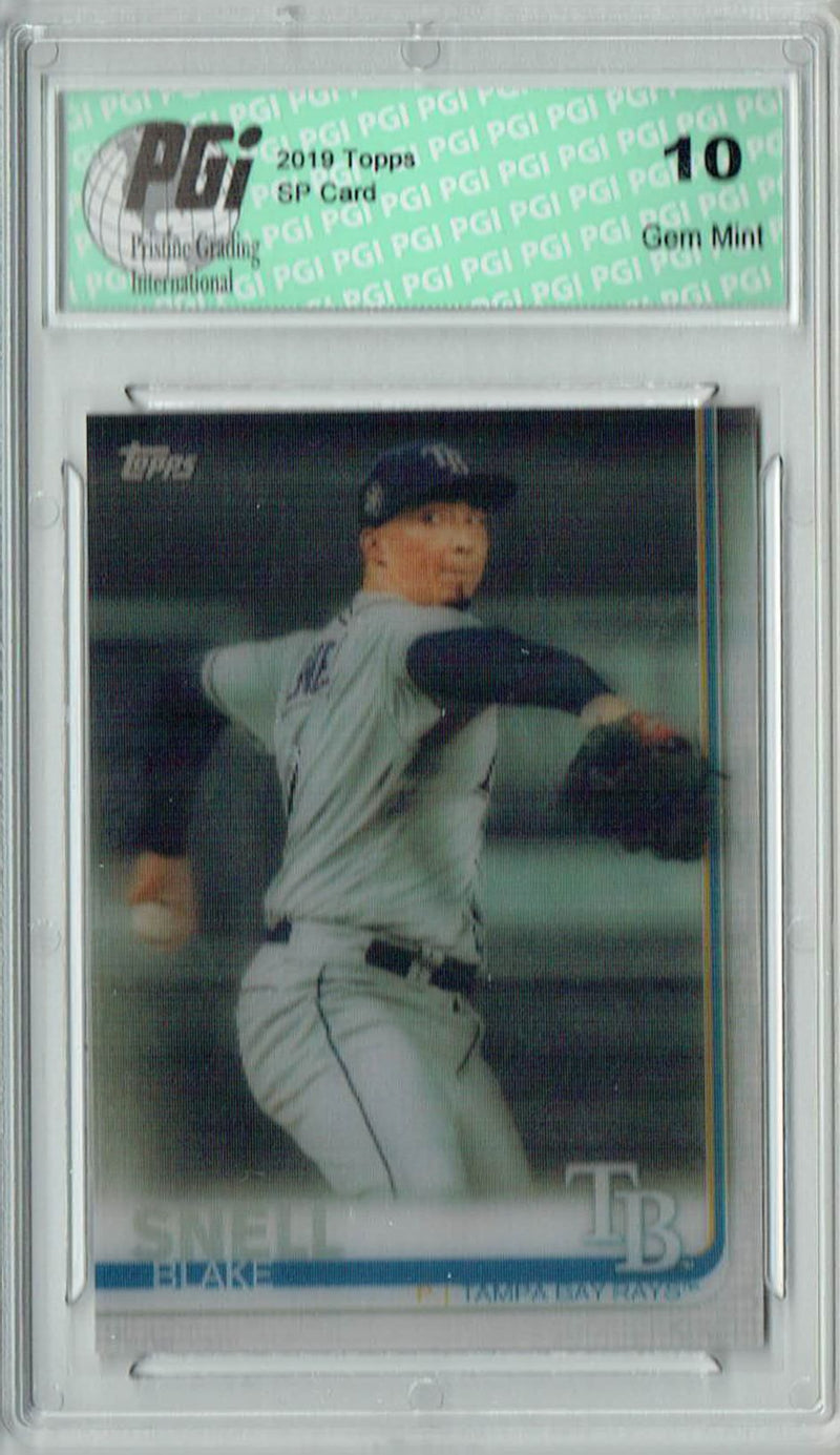 Blake Snell 2019 Topps 3D #130 Only 540 Made Rare Trading Card PGI 10