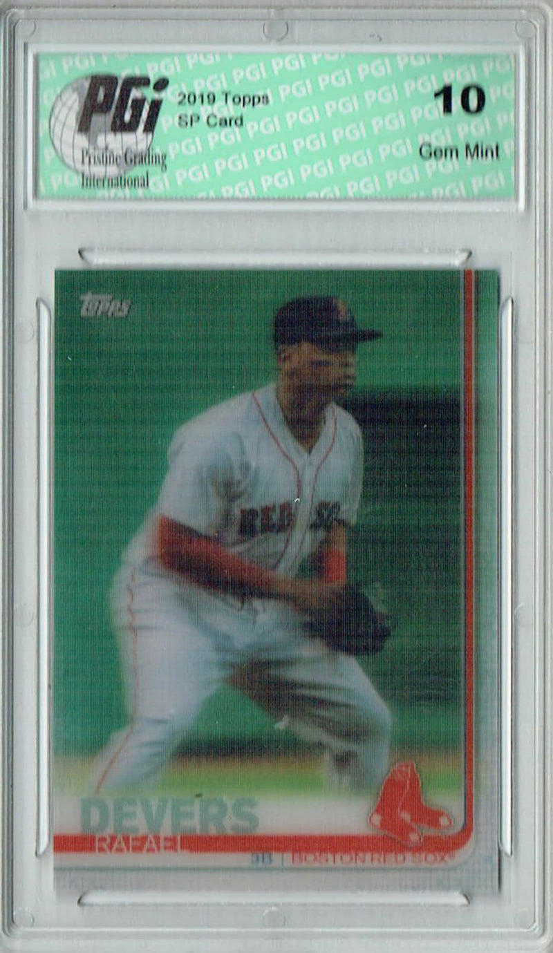 Rafael Devers 2019 Topps 3D #228 Only 540 Made Rare Trading Card PGI 10