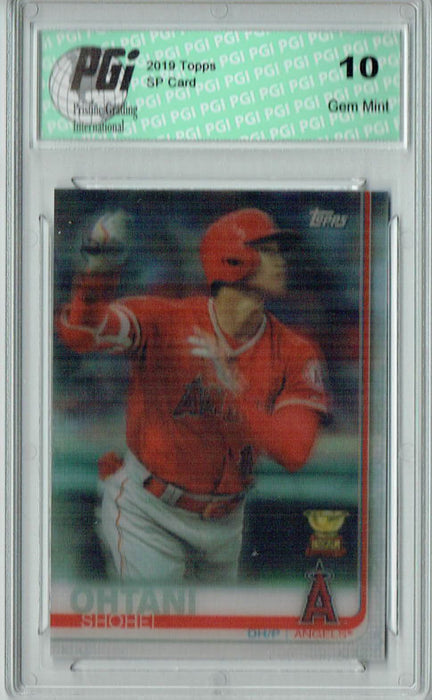 Shohei Ohtani 2019 Topps 3D #250 Only 540 Made Rare Trading Card PGI 10