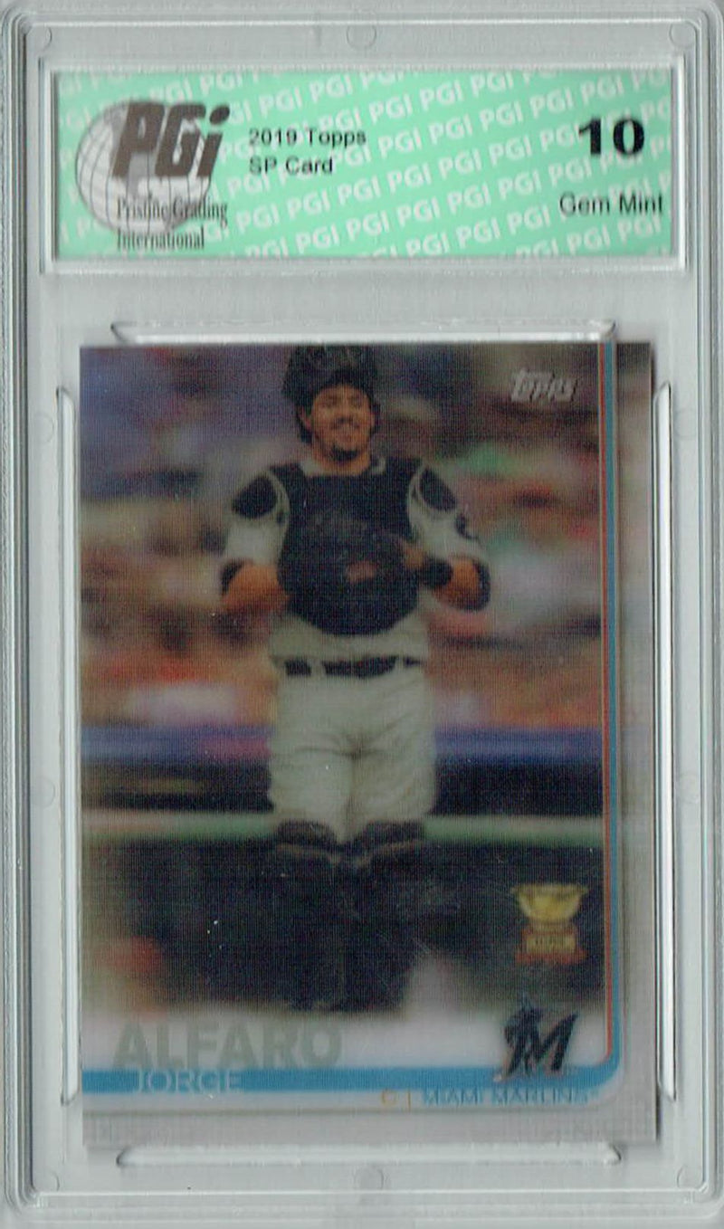 Jorge Alfaro 2019 Topps 3D #451 Only 540 Made Rare Trading Card PGI 10