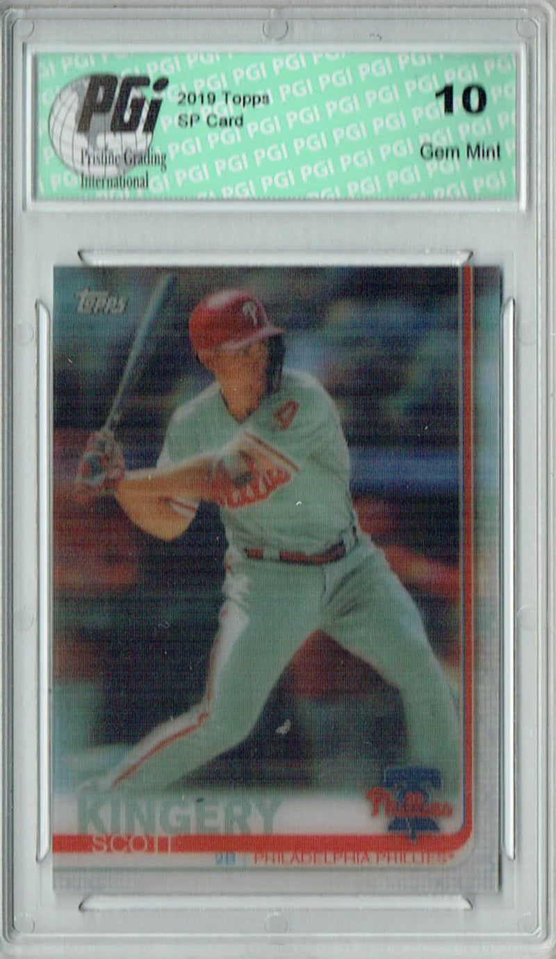 Scott Kingery 2019 Topps 3D #472 Only 540 Made Rare Trading Card PGI 10
