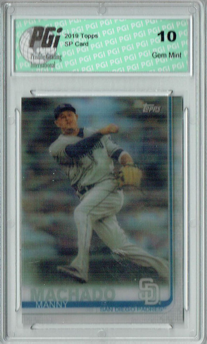 Manny Machado 2019 Topps 3D #500 Only 540 Made Rare Trading Card PGI 10