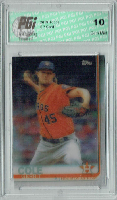 Gerrit Cole 2019 Topps 3D #572 Only 540 Made Rare Trading Card PGI 10 Rookie Cards Gerrit Cole 2019 Topps 3D #572 Only 540 Made Rare Trading Card PGI 10 Rookie Cards