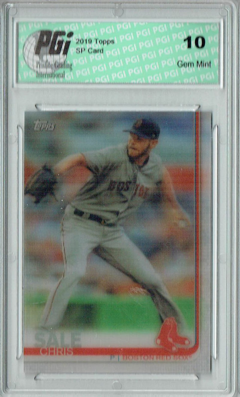 Chris Sale 2019 Topps 3D #643 Only 540 Made Rare Trading Card PGI 10
