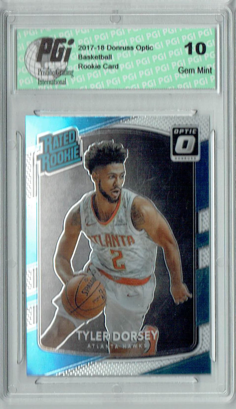 Tyler Dorsey 2017 Donruss Optic #157 Rookie Card PGI 10