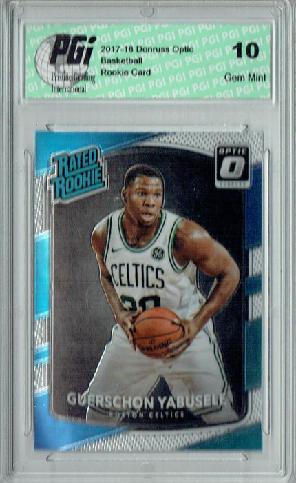 Guerschon Yabusele 2017 Donruss Optic #154 Rookie Card PGI 10