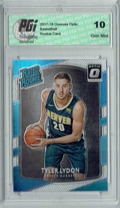 Tyler Lydon 2017 Donruss Optic #177 Rookie Card PGI 10