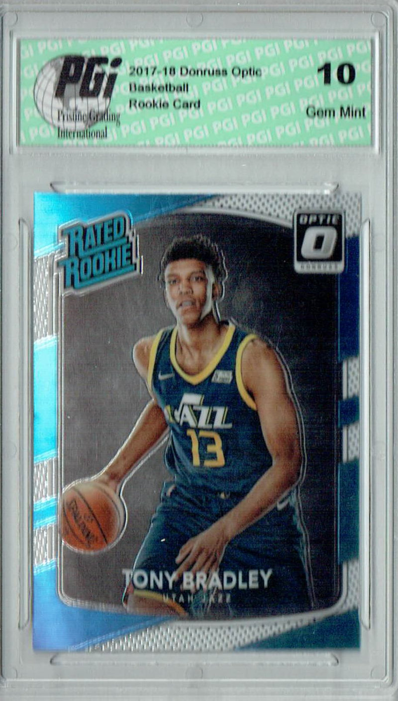 Tony Bradley 2017 Donruss Optic #173 Rookie Card PGI 10