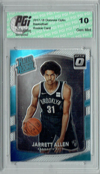 Jarrett Allen 2017 Donruss Optic #179 Rookie Card PGI 10