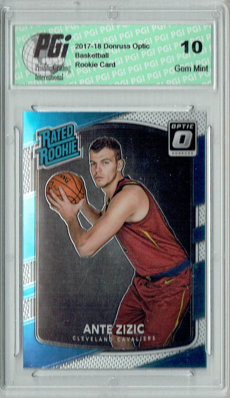 Ante Zizic 2017 Donruss Optic #186 Rookie Card PGI 10