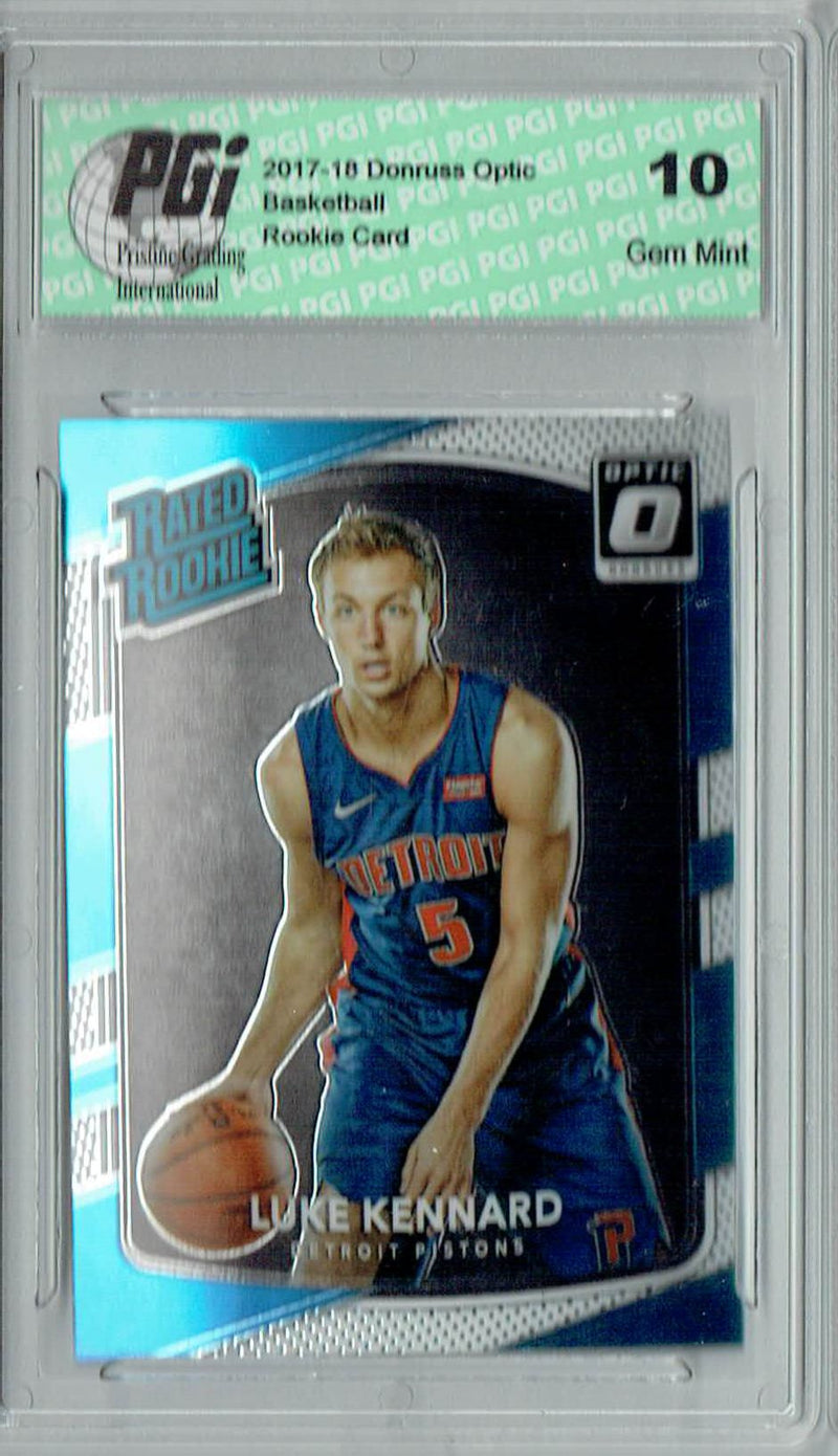 Luke Kennard 2017 Donruss Optic #189 Rookie Card PGI 10