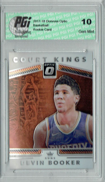 Devin Booker 2017 Donruss Optic #29 Court Kings Rare Trading Card PGI 10
