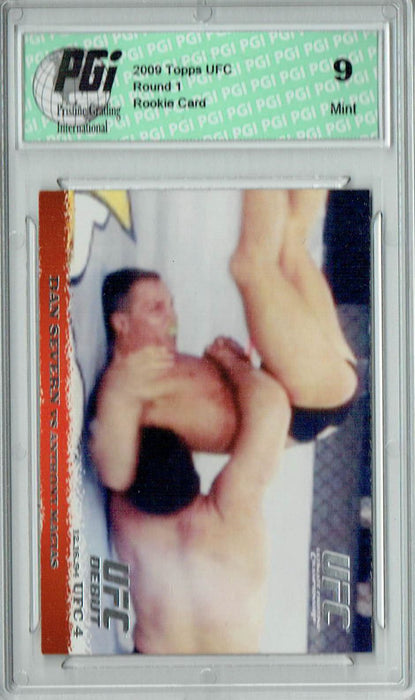 PGI 9 Dan Severn & Anthony Macias 2009 Topps UFC #2 Round 1 Rookie Card